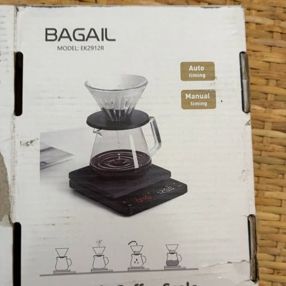 Bagail model EK2912R electronic coffee scale